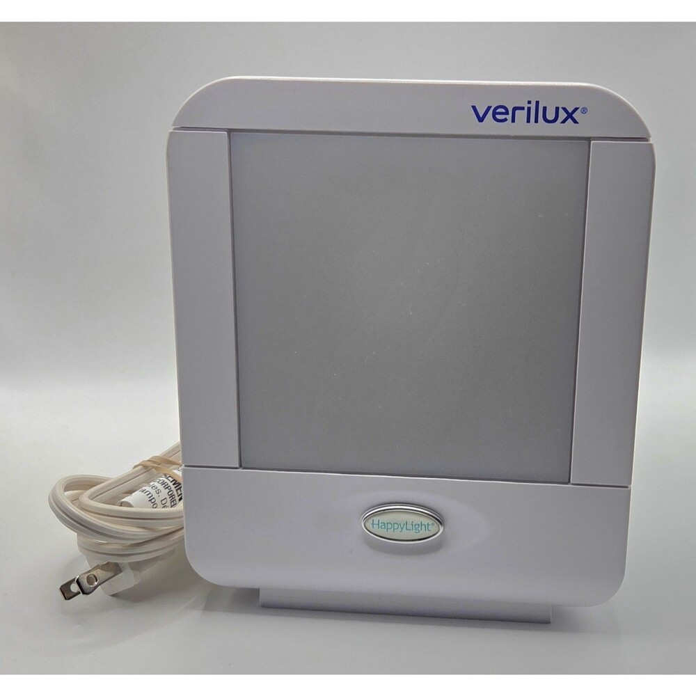 Verilux Happy Light VT10 Compact Personal Light Therapy Lamp 10,000 Lux TESTED